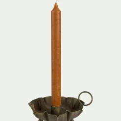 Décoration De La Table De Noël|Bougie Et Photophore De Noël*alinea Bougeoir plat en fer H7cm - Doré