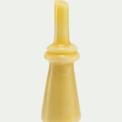 Bougie*alinea Bougie déco contemporaine H26cm - beige