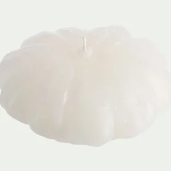 Bougie*alinea Bougie fleur D14,5cm - Blanc