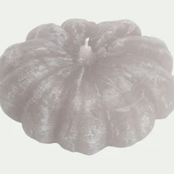 Bougie*alinea Bougie fleur D14,5cm - gris