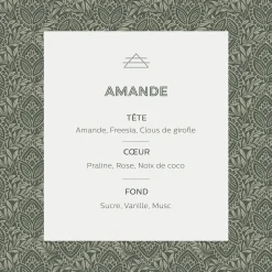Bougie*alinea Bougie parfumée senteur Amande 160g