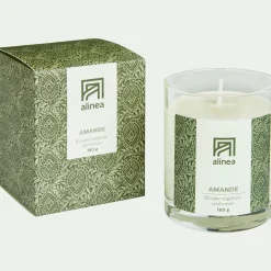 Bougie*alinea Bougie parfumée senteur Amande 160g