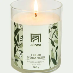 Bougie*alinea Bougie parfumée senteur Fleur d'Oranger 160g