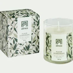 Bougie*alinea Bougie parfumée senteur Fleur d'Oranger 160g