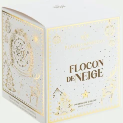 Bougie*alinea Bougie parfumée senteur Flocon de Neige 180g Doré