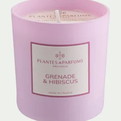 Bougie*alinea Bougie parfumée senteur Grenade Hibiscus 180g