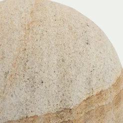 Décoration À Poser*alinea Boule déco en grès D15cm - Beige