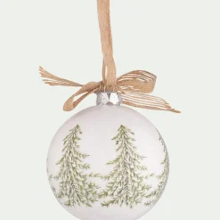 Boule De Noël*alinea Boule de Noël D8cm - (modèle aléatoire) Beige