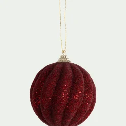 Boule De Noël*alinea Boule de Noël D8cm - (modèle aléatoire) Rouge