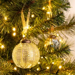 Boule De Noël*alinea Boule de Noël en verre D7,5cm - Transparent