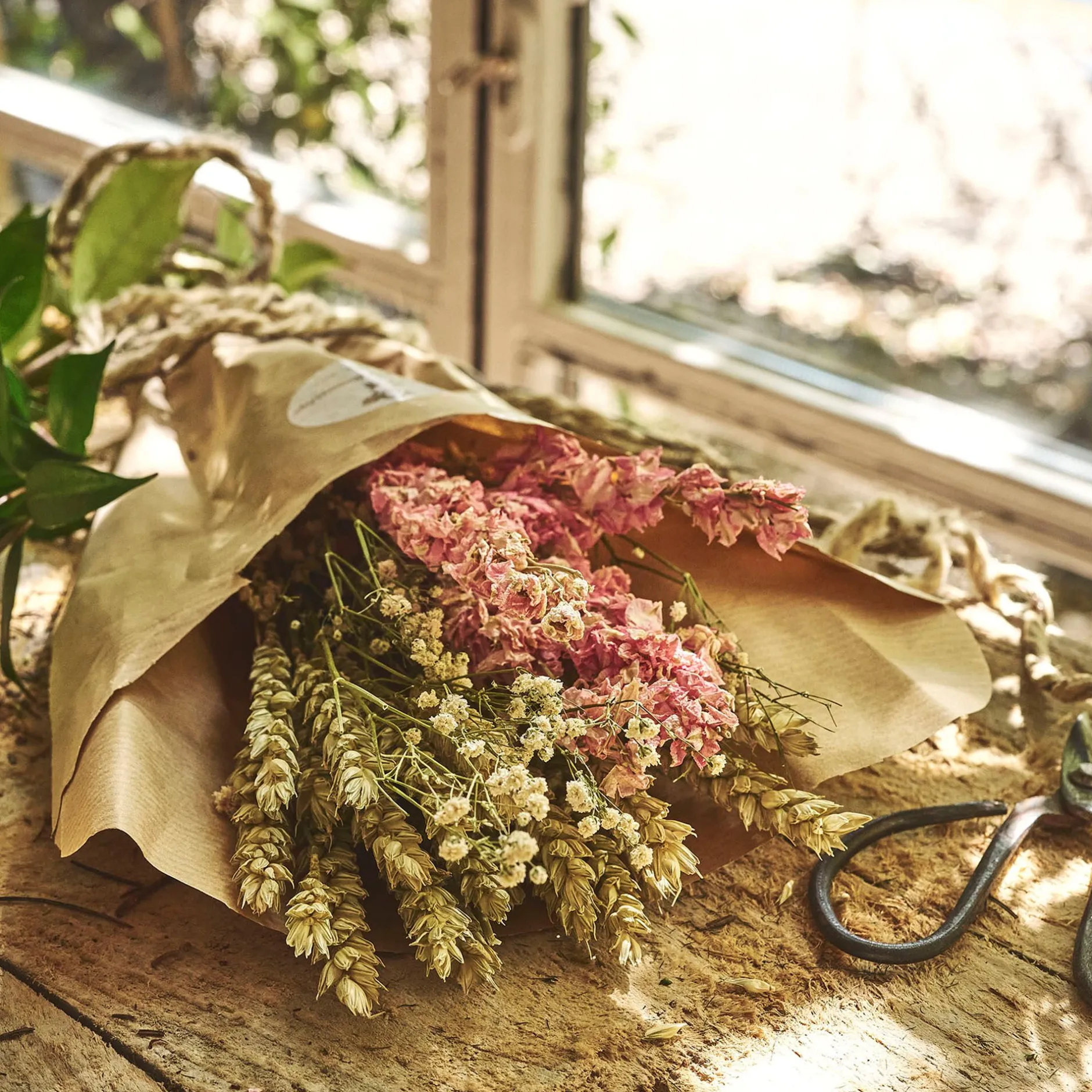 Loisirs Créatifs|Fleurs Séchées*alinea Bouquet de fleurs séchées 35cm - Rose