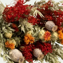 Loisirs Créatifs|Fleurs Séchées*alinea Bouquet de fleurs séchées h55cm - Orange