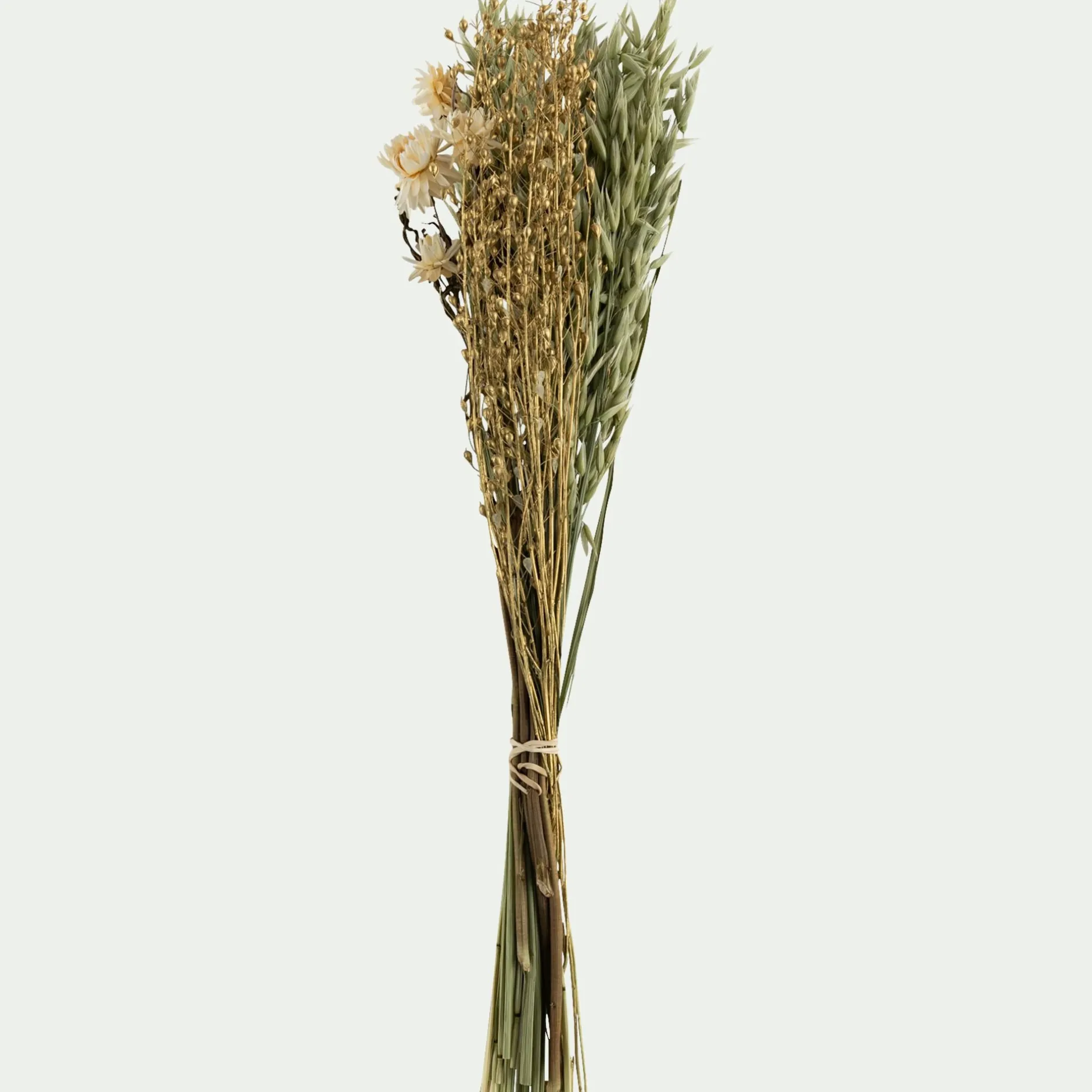 Fleurs Séchées|Décoration De La Table De Noël*alinea Bouquet de fleurs séchées H55cm - Naturel