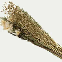 Fleurs Séchées|Décoration De La Table De Noël*alinea Bouquet de fleurs séchées H55cm - Naturel