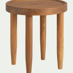 Table De Chevet|Bout De Canapé*alinea Bout de canapé en acacia D45xH47cm - Naturel