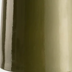 Table De Chevet|Bout De Canapé*alinea Bout de canapé en grès et céramique D40xH45cm - cèdre Vert