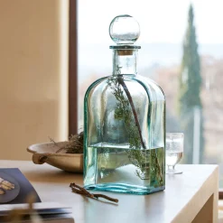 Décoration À Poser|Vase*alinea Bouteille décorative en verre recyclé H45cm - Transparent