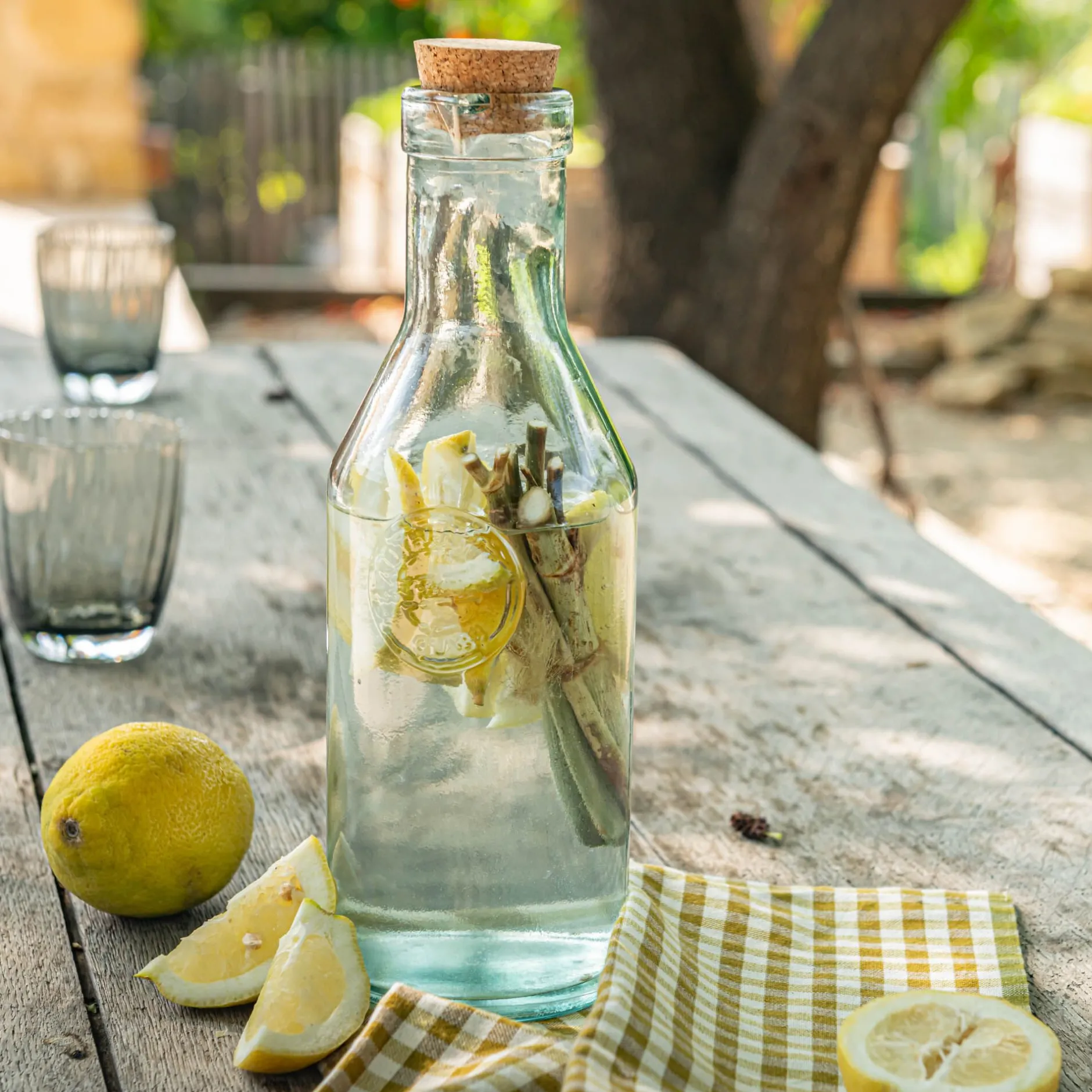 Pichet, Bouteille En Verre Et Carafe*alinea Bouteille en verre 1L - Transparent