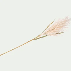 Plante Artificielle|Décoration De La Table De Noël*alinea Branchage de Noël artificiel de pampa H114cm - Blanc