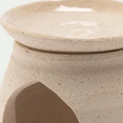 Parfum D'Ambiance*alinea Brûle-parfums en grès - Beige