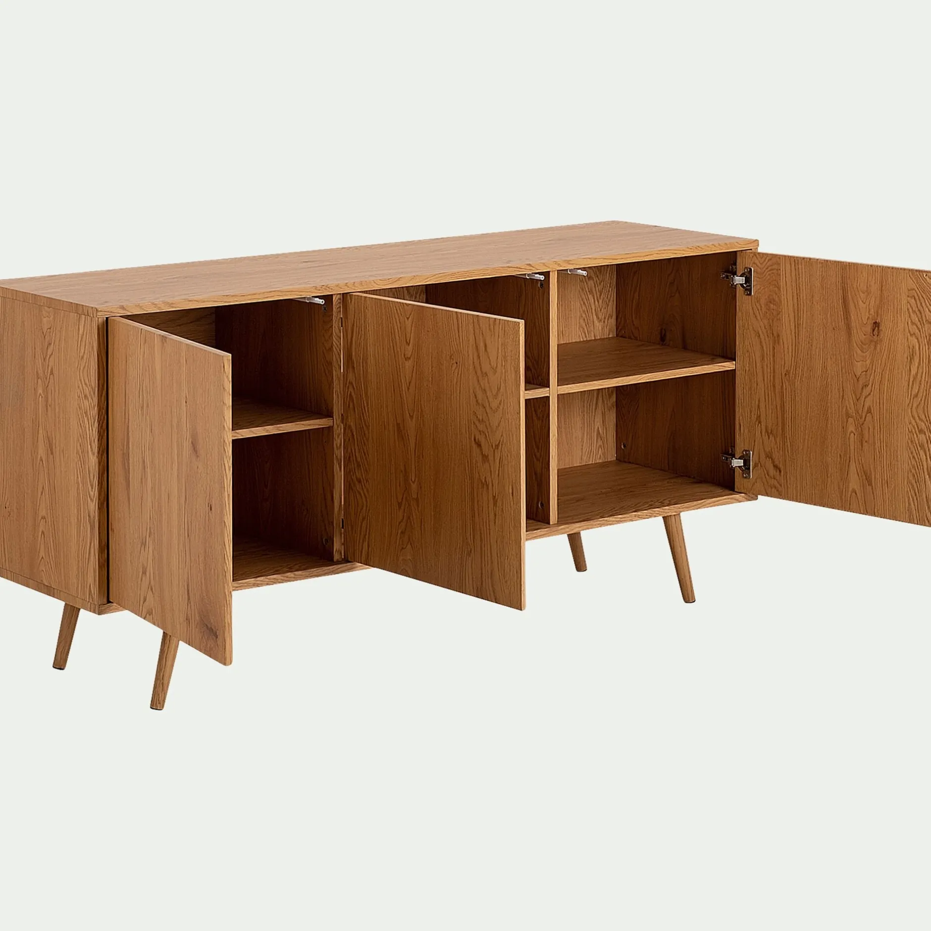 Buffet De Salle À Manger|Buffet*alinea Buffet 3 portes effet bois - Bois clair