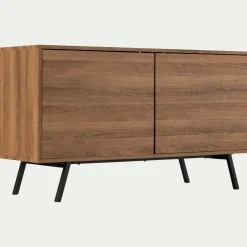 Buffet De Salle À Manger|Buffet*alinea Buffet 2 portes en bois L140cm - Bois foncé