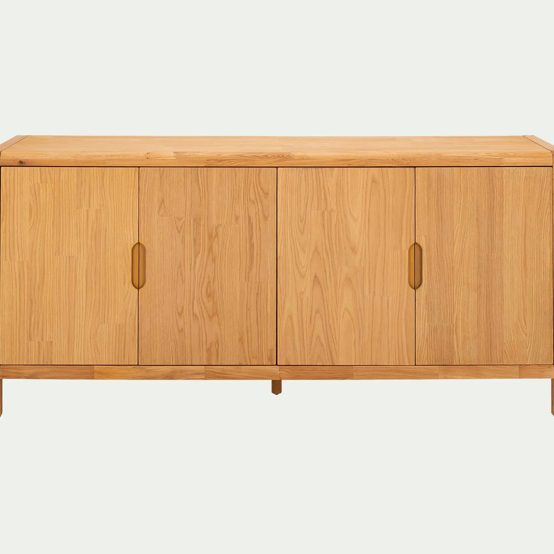 Buffet De Salle À Manger|Buffet*alinea Buffet 4 portes en chêne massif - Bois clair