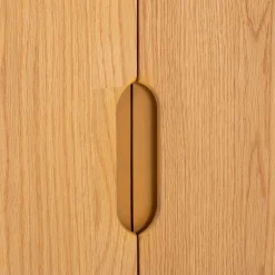 Buffet De Salle À Manger|Buffet*alinea Buffet 4 portes en chêne massif - Bois clair