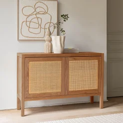 Buffet De Salle À Manger|Buffet*alinea Buffet 2 portes en teck recyclé - Bois clair