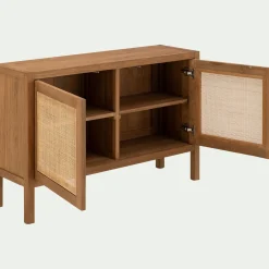 Buffet De Salle À Manger|Buffet*alinea Buffet 2 portes en teck recyclé - Bois clair