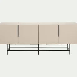 Buffet De Salle À Manger|Buffet*alinea Buffet bas 4 portes en bois - Beige