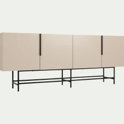 Buffet De Salle À Manger|Buffet*alinea Buffet bas 4 portes en bois - Beige