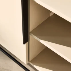 Buffet De Salle À Manger|Buffet*alinea Buffet bas 4 portes en bois - Beige