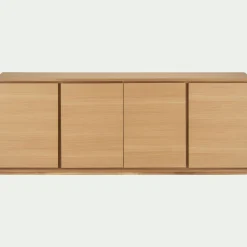 Buffet De Salle À Manger|Buffet*alinea Buffet bas en bois 4 portes - naturel Bois clair