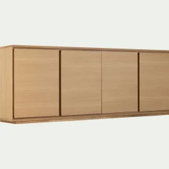 Buffet De Salle À Manger|Buffet*alinea Buffet bas en bois 4 portes - naturel Bois clair