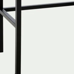 Buffet De Salle À Manger|Buffet*alinea Buffet haut 2 portes en bois - Noir