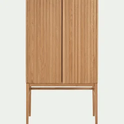 Buffet De Salle À Manger|Buffet*alinea Buffet haut plaqué chêne H155cm - Bois clair