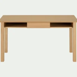 Bureau*alinea Bureau avec tiroir en bois L140cm - Bois clair