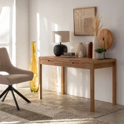 Bureau*alinea Bureau en acacia L120cm - Bois clair