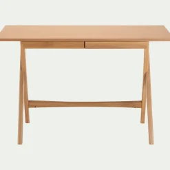 Bureau*alinea Bureau en chêne L110cm - Bois clair
