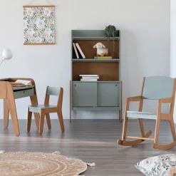 Bureau Enfant|Armoire Enfant*alinea Bureau enfant en acacia - olivier Vert