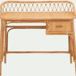 Bureau Enfant|Armoire Enfant*alinea Bureau enfant en rotin - Naturel