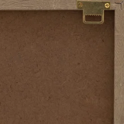 Toile, Tableau Et Affiche*alinea Cadre décoratif relief organique en papier de riz 60x80cm - Blanc