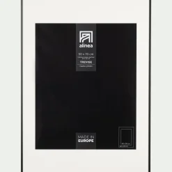 Cadre Photo*alinea Cadre en aluminium 50x70cm - Noir