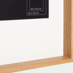 Cadre Photo*alinea Cadre en bois de chêne 50x70cm - Naturel