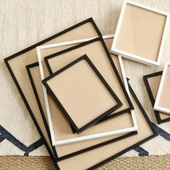 Cadre Photo*alinea Cadre photo en bois 18x24cm - Blanc