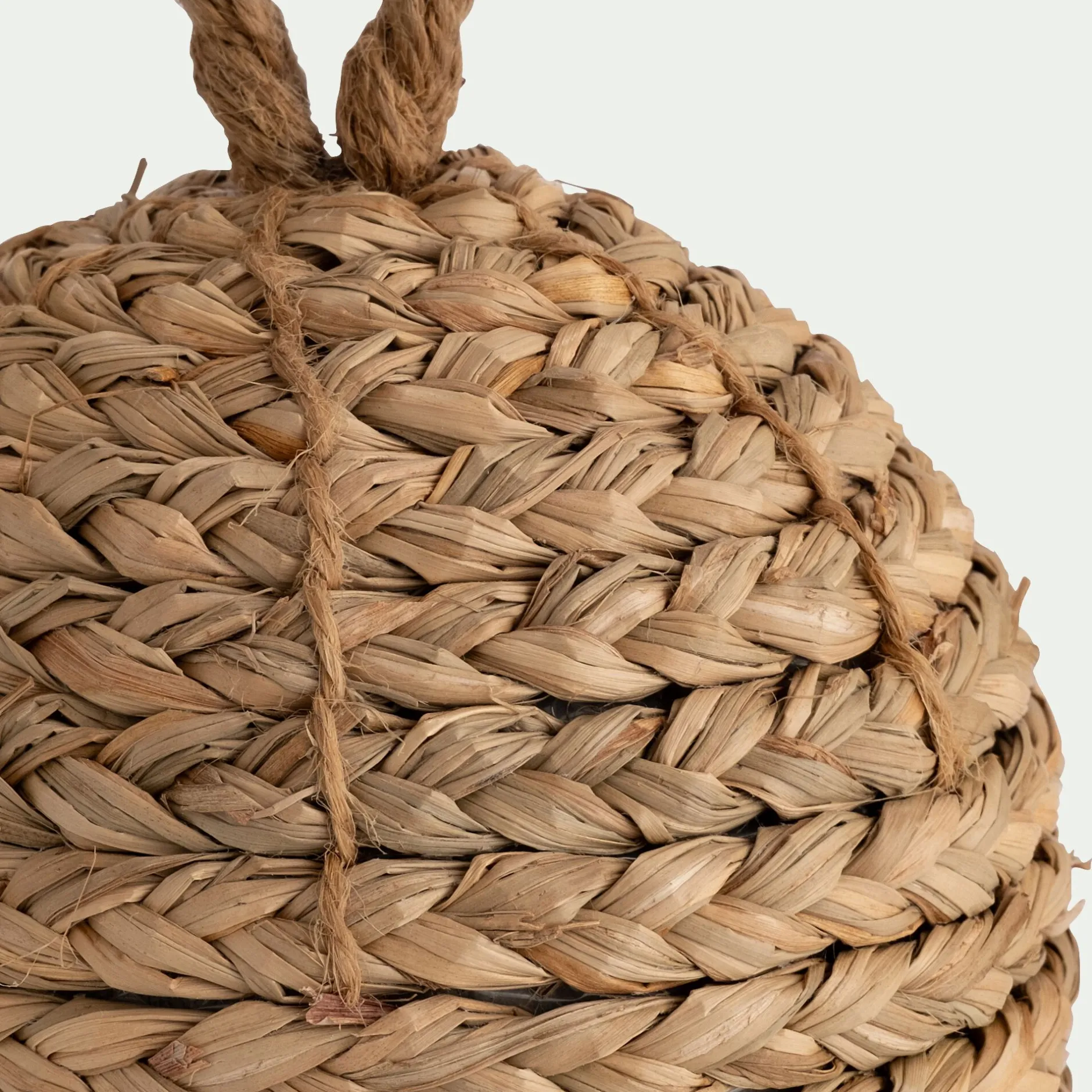 Décoration À Poser*alinea Cale porte en jonc de mer H18cm - Naturel