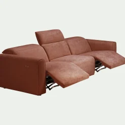 Canapé 5 Places|Canapé Relaxation*alinea Canapé 5 places 2 relax en tissu - Brun rustrel