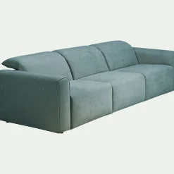 Canapé 5 Places|Canapé Relaxation*alinea Canapé 5 places 2 relax en tissu - niolon Bleu