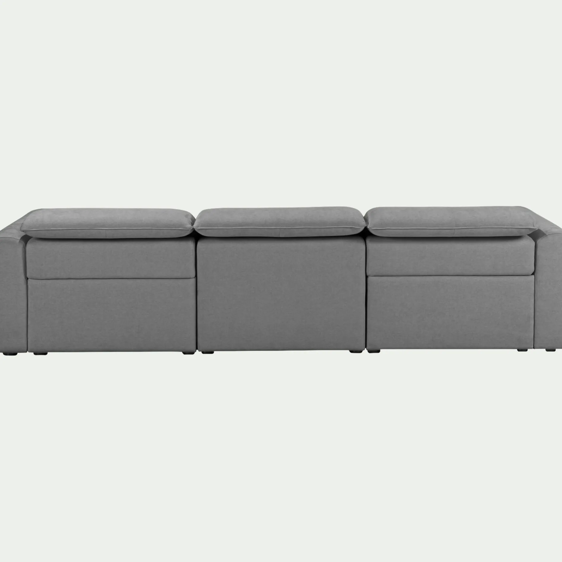 Canapé 5 Places|Canapé Relaxation*alinea Canapé 5 places 2 relax en tissu - moyen Gris